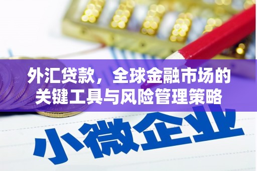 玉田外汇贷款，全球金融市场的关键工具与风险管理策略