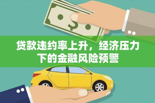 玉田贷款违约率上升，经济压力下的金融风险预警