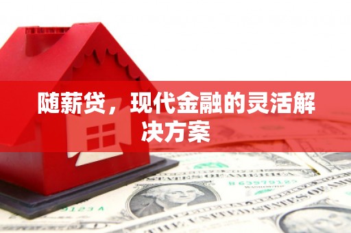玉田随薪贷，现代金融的灵活解决方案