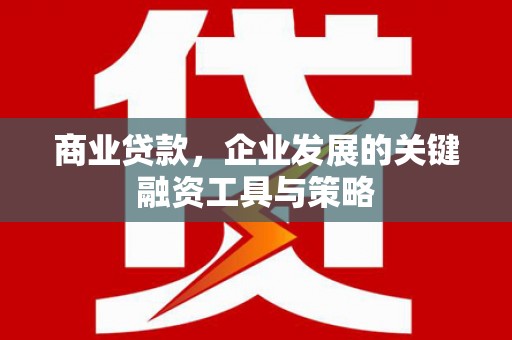 玉田商业贷款，企业发展的关键融资工具与策略