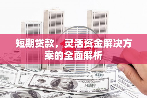 玉田短期贷款，灵活资金解决方案的全面解析