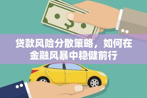 玉田贷款风险分散策略，如何在金融风暴中稳健前行