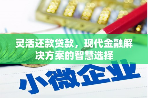 玉田灵活还款贷款，现代金融解决方案的智慧选择
