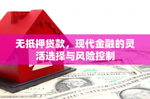 玉田无抵押贷款，现代金融的灵活选择与风险控制