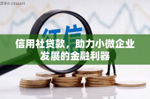 玉田信用社贷款，助力小微企业发展的金融利器