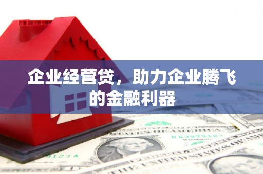 玉田企业经营贷，助力企业腾飞的金融利器