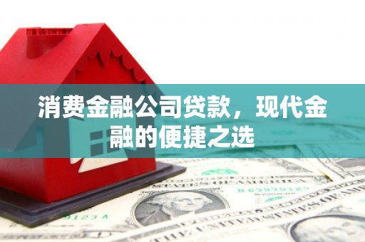 玉田消费金融公司贷款，现代金融的便捷之选