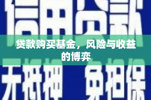 玉田贷款购买基金，风险与收益的博弈
