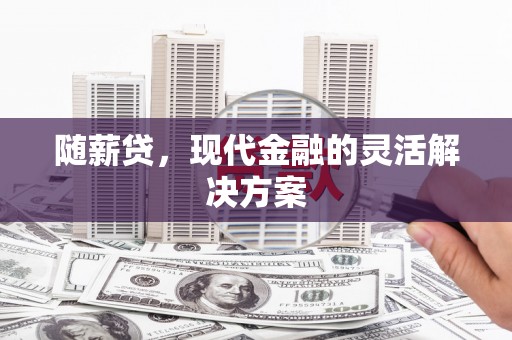 玉田随薪贷，现代金融的灵活解决方案