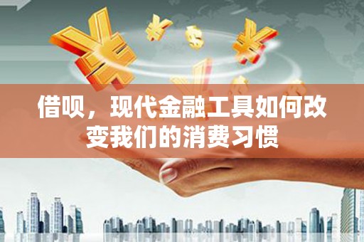 玉田借呗，现代金融工具如何改变我们的消费习惯
