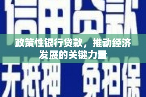 玉田政策性银行贷款，推动经济发展的关键力量