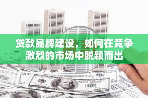 玉田贷款品牌建设，如何在竞争激烈的市场中脱颖而出