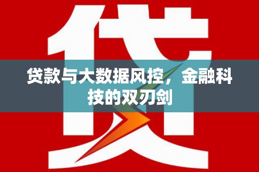 玉田贷款与大数据风控，金融科技的双刃剑