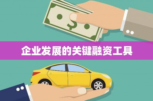 玉田企业发展的关键融资工具