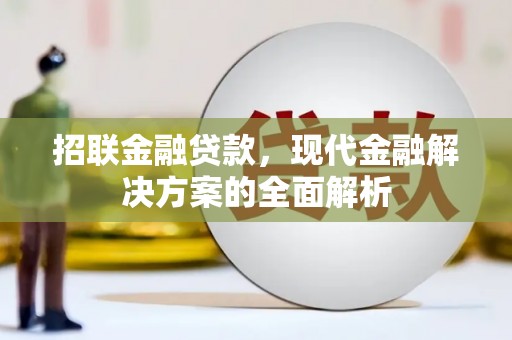 玉田招联金融贷款，现代金融解决方案的全面解析