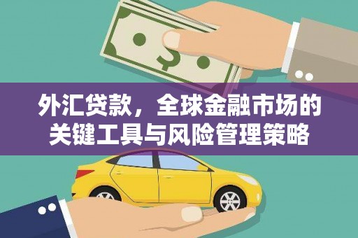 玉田外汇贷款，全球金融市场的关键工具与风险管理策略