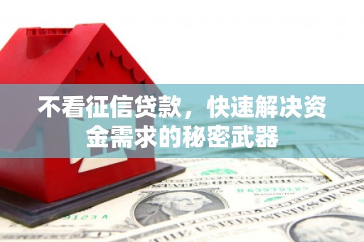 玉田不看征信贷款，快速解决资金需求的秘密武器