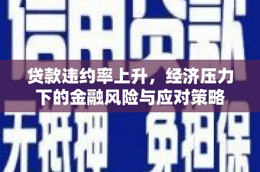 玉田贷款违约率上升，经济压力下的金融风险与应对策略