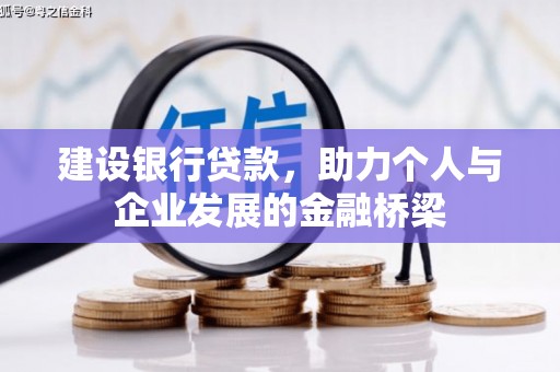 玉田建设银行贷款，助力个人与企业发展的金融桥梁