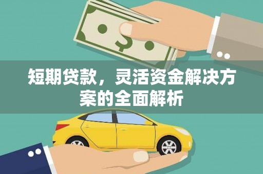 玉田短期贷款，灵活资金解决方案的全面解析