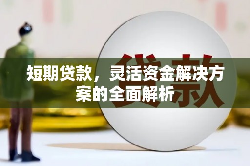 玉田短期贷款，灵活资金解决方案的全面解析