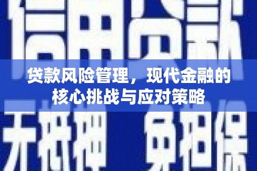 玉田贷款风险管理，现代金融的核心挑战与应对策略