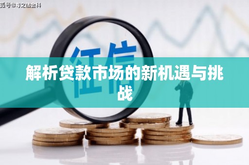 玉田解析贷款市场的新机遇与挑战