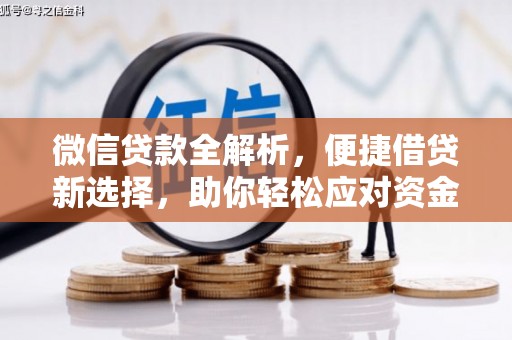 玉田微信贷款全解析，便捷借贷新选择，助你轻松应对资金需求